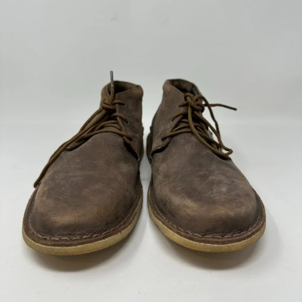 Oliberte Chukka Adibo Lace up Leather Casual Men’s Shoe. - Picture 7 of 16